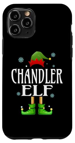 Hülle für iPhone 11 Pro Chandler Elf Xmas Funny Herren Familie Matching Christmas von Family Holiday Matching Christmas Elf Gifts.