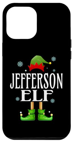 Hülle für iPhone 12 Pro Max JEFFERSON Elf Xmas Funny Herren Familie Matching Christmas von Family Holiday Matching Christmas Elf Gifts.