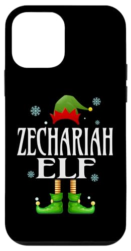 Hülle für iPhone 12 mini ZECHARIAH Elf Xmas Lustig Herren Familie Passende Weihnachten von Family Holiday Matching Christmas Elf Gifts.