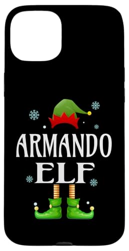 Hülle für iPhone 15 Plus Armando Elf Xmas Funny Herren Familie Matching Christmas von Family Holiday Matching Christmas Elf Gifts.