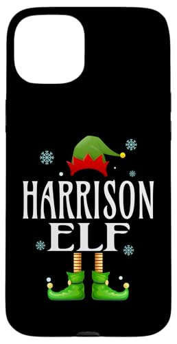 Hülle für iPhone 15 Plus HARRISON Elf Xmas Funny Herren Familie Matching Christmas von Family Holiday Matching Christmas Elf Gifts.