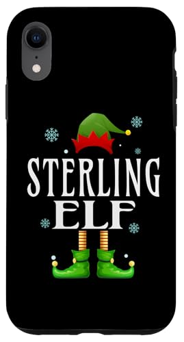 Hülle für iPhone XR STERLING Elf Xmas Lustig Herren Familie Passende Weihnachten von Family Holiday Matching Christmas Elf Gifts.