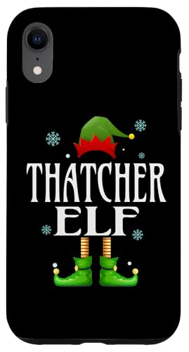 Hülle für iPhone XR THATCHER Elf Xmas Funny Herren Familie Matching Christmas von Family Holiday Matching Christmas Elf Gifts.