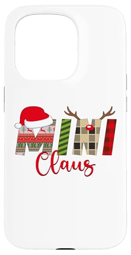 Hülle für iPhone 15 Pro Weihnachten Mini Claus Santa Hat Rentier Familie Matching von Family Matching Christmas Claus Reindeeer apparel