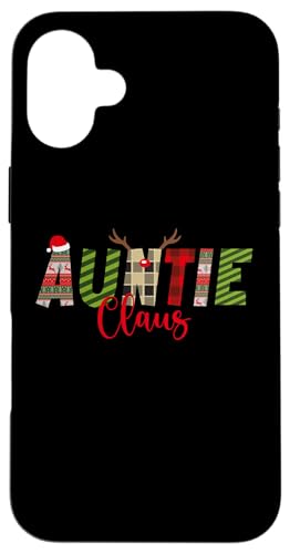 Hülle für iPhone 16 Plus Weihnachtsmütze für Tante, Weihnachtsmann, Rentier, Familie von Family Matching Christmas Claus Reindeeer apparel