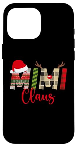 Hülle für iPhone 16 Pro Max Weihnachtsmimi Claus Nikolausmütze Rentier Familie Matching von Family Matching Christmas Claus Reindeeer apparel