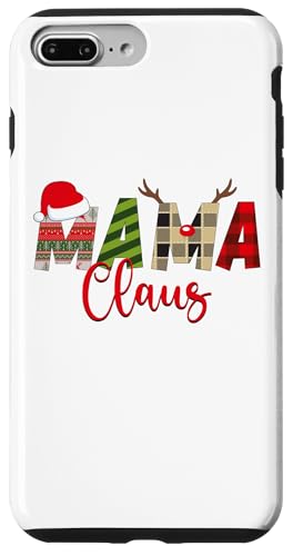 Hülle für iPhone 7 Plus/8 Plus Weihnachtsmama Claus Nikolausmütze Rentier Familie Matching von Family Matching Christmas Claus Reindeeer apparel