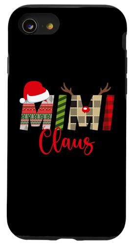 Hülle für iPhone SE (2020) / 7 / 8 Weihnachtsmimi Claus Nikolausmütze Rentier Familie Matching von Family Matching Christmas Claus Reindeeer apparel