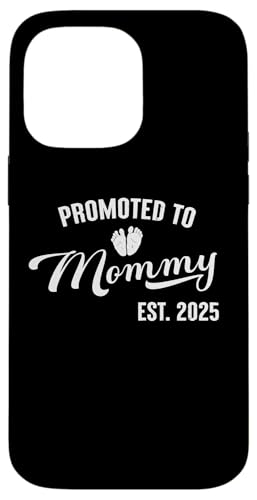 Hülle für iPhone 14 Pro Max Promoted to Mommy Est 2025 First Time Mom Mommy 2025 von Family Matching First Child Co.