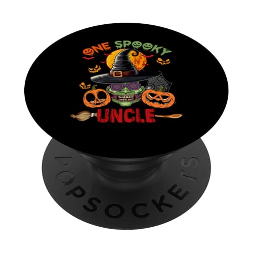 One Spooky Uncle Halloween Horror Witch Sunglasses Family PopSockets mit austauschbarem PopGrip von Family Men Halloween Costume