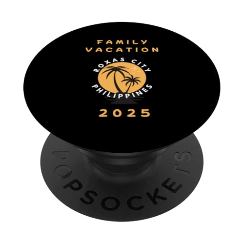 Family Vacation 2025 - Roxas City Philippines PopSockets Klebender PopGrip von Family Vacation Philippines 2025 Store