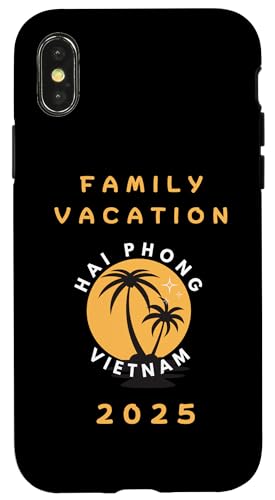 Hülle für iPhone X/XS Family Vacation 2025 - Hai Phong Vietnam von Family Vacation Vietnam 2025 Store