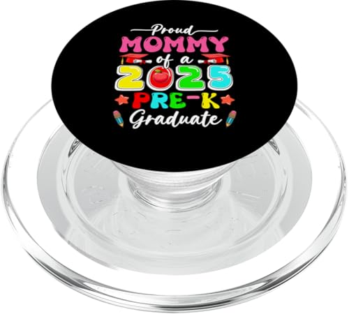 Proud Mommy Of A 2025 Pre-K Graduate Family Group PopSockets PopGrip für MagSafe von Family Women Graduation Costume