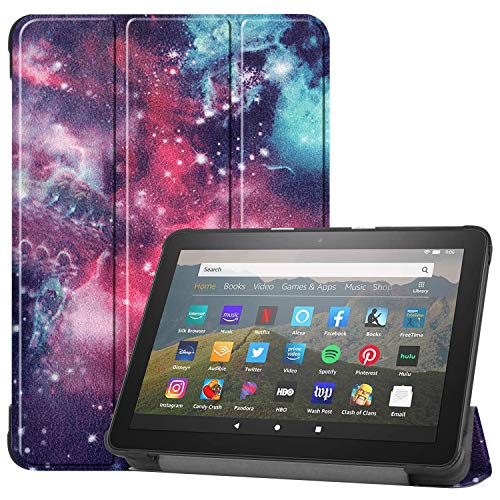 FanTing Hülle für Amazon Fire HD 8 2020 Tablette,Ultradünne, Exquisite Erscheinung,mit Standfunction,für Amazon Fire HD 8 2020 Tablette -Milchstraße von FanTing