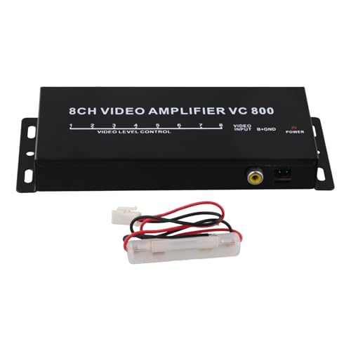 Fangxuee DC12V Auto Auto 1 Bis 8 Ausgang Video Signal Splitter Verstärker für DVD/LCD/TV Video Spliter MX1322 von Fangxuee