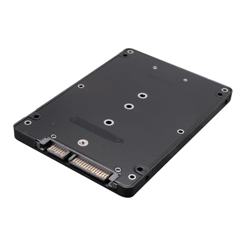 Fangxuee M.2 NGFF auf 2,5 SATA SSD/MSATA auf SATA AdapterkartengehäUse (B SchlüSsel für PC Adapter M2 + M Desktop Sockel NGFF) von Fangxuee