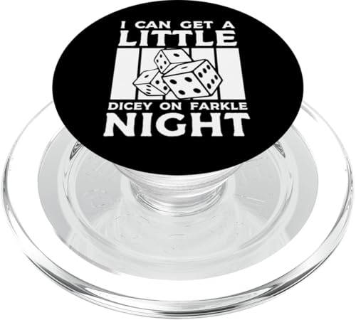 I Can Get A Little Dicey Dice Game Farkle PopSockets PopGrip für MagSafe von Farkle Designs Game Würfelspiel Glücksspiel