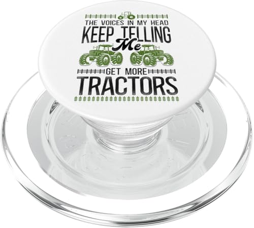 Farming Farmer Traktor Vintage The Voices In My Head Keep PopSockets PopGrip für MagSafe von Farm Agriculture HD0