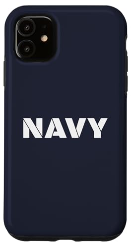 Marineblau – Seefahrt, Seekrieger, Militär, Armee, Squad Hülle für iPhone 11 von Fashion World