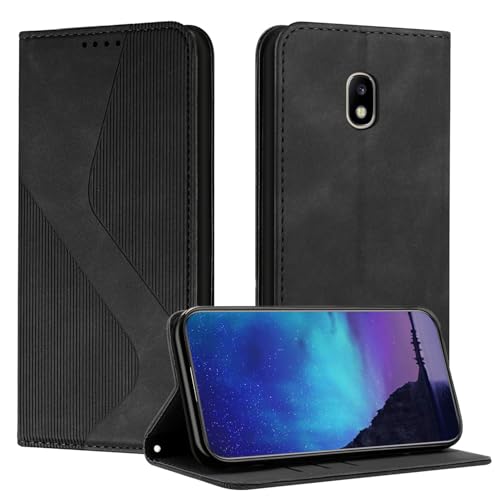 Fatcatparadise Kompatibel mit Samsung Galaxy J5 2017 / J530 Hülle, Handyhülle für Samsung J5 2017 Hülle PU Leder Klappbare Wallet Case Handytasche Klapphülle Schutzhülle Tasche Hülle Holster (Schwarz) Fatcatparadise Kompatibel mit Samsung Galaxy J5 2017 / J530 Hülle, Handyhülle für Samsung J5 2017 Hülle PU Leder Klappbare Wallet Case Handytasche Klapphülle Schutzhülle Tasche Hülle Holster (Schwarz) von Fatcatparadise