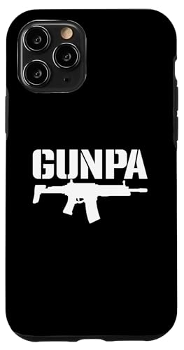 Hülle für iPhone 11 Pro Gunpa Funny Gun Opa Vatertag Gunpa von Father's Day Gift Co.