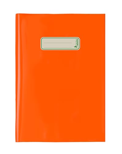 CoLibrì 24 Stück Maxi-Abdeckungen A4 aus Eco-Polyethylen 140 my, Orange von Favorit