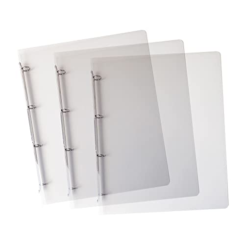 Favorit 400116630 PP-Binder Lumina 22 x 30 cm, 4 runde Ringe, ø 15 mm, transparent von Favorit