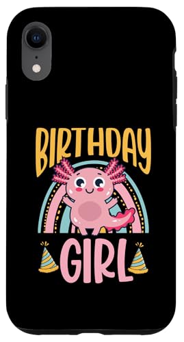 Hülle für iPhone XR Axolotl Mädchen Boho Stil Böhmen Regenbogen Geburtstag Party von Favorite Animal Wholesome Pet Axolotl Lover Merch