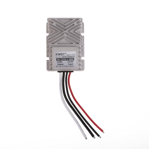 Fcnjsao wasserdichte 12-24V Step Down Zu 5V Gleichstrom Spannungswandler Module Spannungsregler Für Autofahren Recorder von Fcnjsao