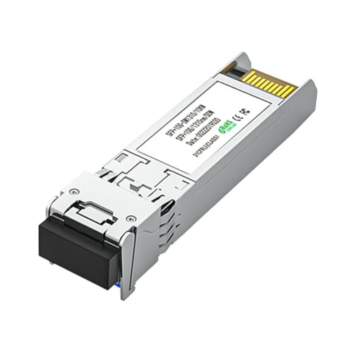 Fcuajdkq 2 Stück 10G SFP+ Optikfasermodul 40KM 1310NM LC Single Mode Dual Fiber Transceiver Kompatibel mit Netzwerk-Router-Switches von Fcuajdkq