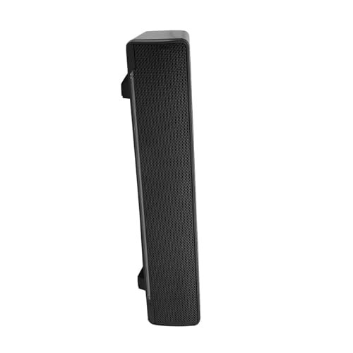 Fdit Soundbar mit 3,5-mm-Eingang, Stereo-Soundbar mit USB-Kabel, Moderner Musik-Player, Bass-Surround-Soundbox, Breite Kompatibilität, Robustes Gehäuse, Soundbar für Laptop, von Fdit