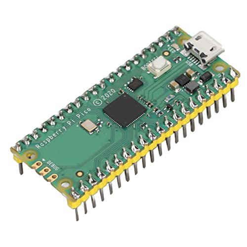 Pico Microcontroller Board für , RP2040 Microcontroller Chip Development Board mit Dual-Core ARM Cortex M0+ Prozessor - 133 MHz Takt(Grün) von Fdit