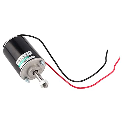 XD-3420 DC-Motor, Permanentmagnet, Hohe Geschwindigkeit, Geräuscharm, CW und CCW, Mini-Bürsten-Elektromotor für Zuckerwatte-Maschine und Ausrüstung (24V7000 U/min) von Fdit