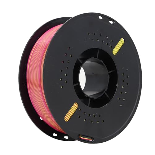 3 Farbe glänzender seidiger glattes Pla -Filament 1 kg rot gelbblau 错误 3D -Drucker von Febuliy