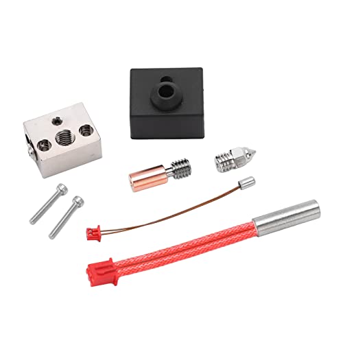 3D -Drucker Hotend Kit Effiziente Bimetalheizdüse Extruderteile 24 V 40W 300 ℃ Ender 3 S1 von Febuliy