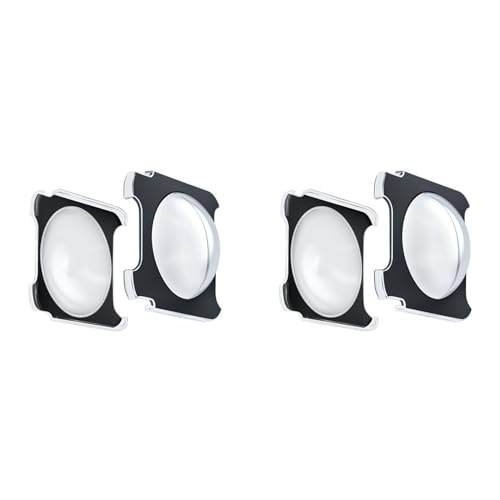 Fegtrtyoa 4X für/R Klebrige Linse Guards für Dual Lens 360 Mod Beschützer Zubehör von Fegtrtyoa