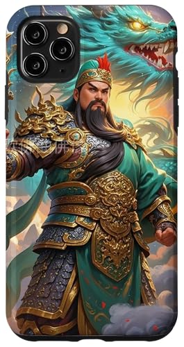 Hülle für iPhone 11 Pro Max Guan Yu Kung Fu Krieger von Fei Long Design Hub