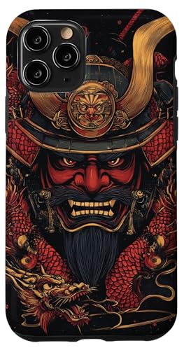 Hülle für iPhone 11 Pro Shadow Ronin Samurai von Fei Long Design Hub