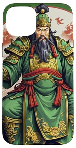 Hülle für iPhone 15 Plus Guan Yu Kung Gu Generalkrieger von Fei Long Design Hub