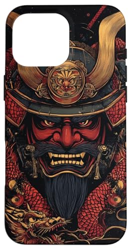 Hülle für iPhone 16 Pro Max Shadow Ronin Samurai von Fei Long Design Hub