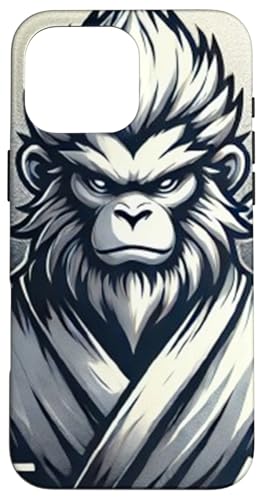 Hülle für iPhone 16 Pro Max Sun Wukong Der Kung Fu-Affenkönig von Fei Long Design Hub