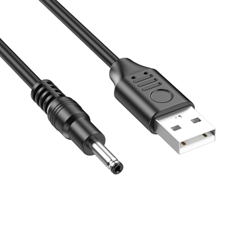 FeiYeup USB-auf-DC5-V-Netzkabel, USB auf DC5 V, Ladekabel für Lampe, Lüfter, Lautsprecher, Router, mehrere Größen, 5521 5525 35135 4017 von FeiYeup