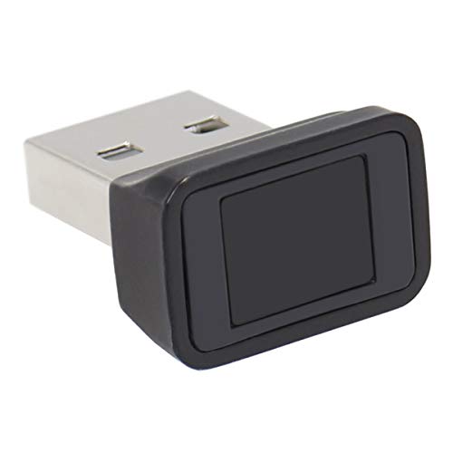 FeinTech FPS00200 USB Fingerabdruck-Sensor für Windows Hello Fingerprint-Reader Scanner schwarz von FeinTech