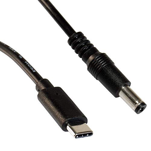 FeinTech USB-C auf DC Hohlstecker 5.5 mm Type C zur Stromversorgung, DUB05001 von FeinTech