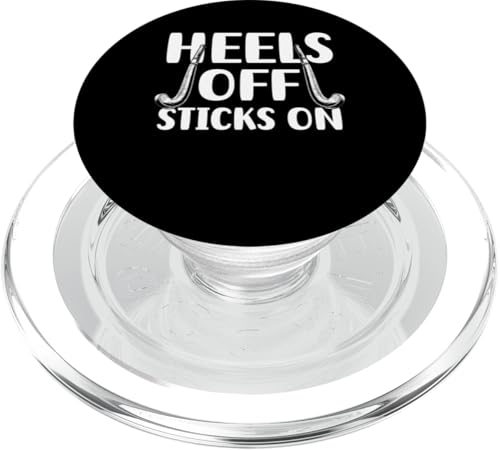 Heels Off Stick On Field Hockey Player PopSockets PopGrip für MagSafe von Feldhockey Spieler Designs Idee