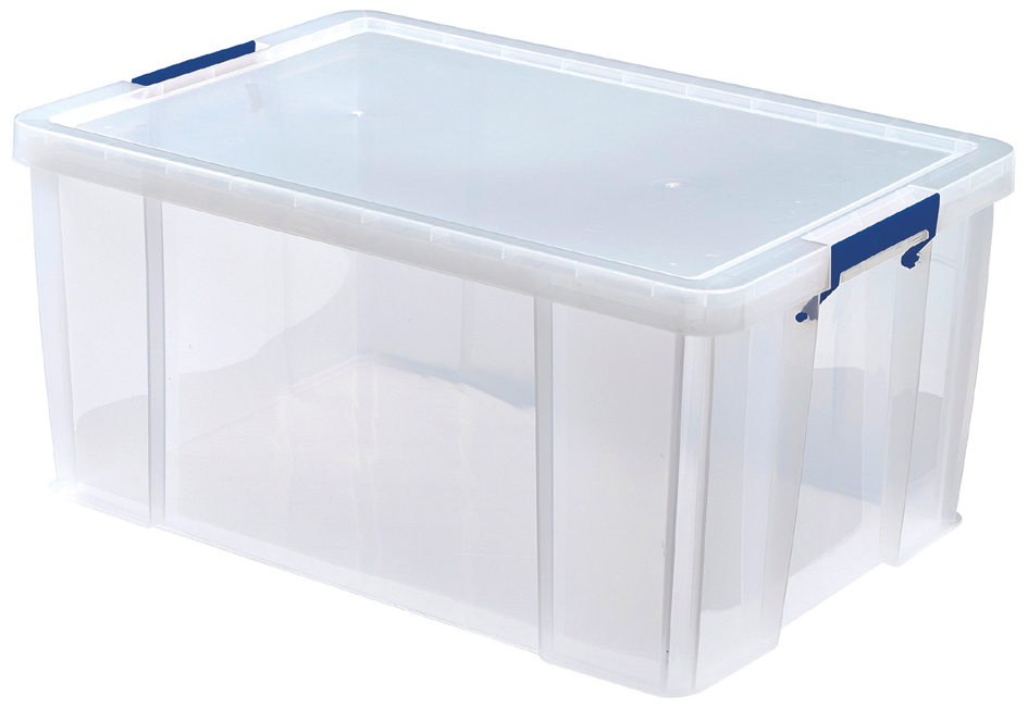 Fellowes Aufbewahrungsbox ProStore, 70 Liter, transparent von Fellowes