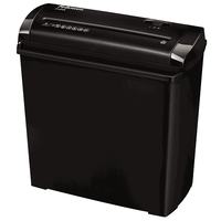 Fellowes P-25S Aktenvernichter Streifenzerkleinerung 22 cm Schwarz, Grau von Fellowes