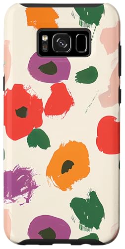 Hülle für Galaxy S8+ Wildblumenstrauß Blumenmuster von Feminine Wildflowers and Flower Pattern Designs