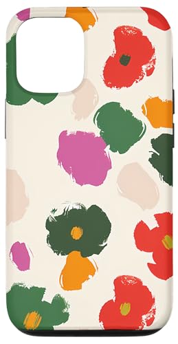 Hülle für iPhone 12/12 Pro Wildblumenstrauß Blumenmuster von Feminine Wildflowers and Flower Pattern Designs