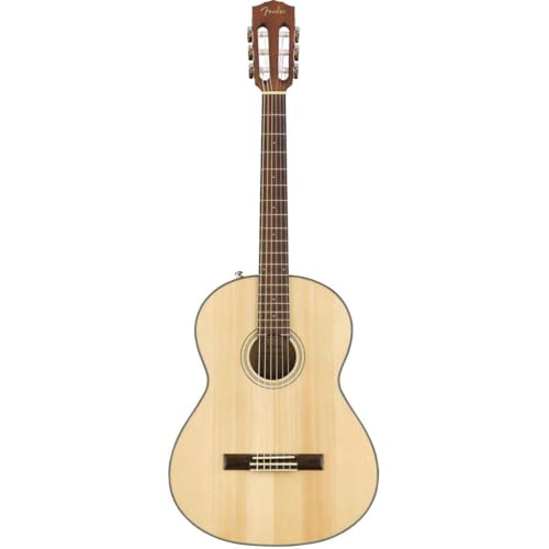 Fender CN-60S Akustik Gitarre Nylon Walnuss Griffbrett natur, Inklusive kostenloser virtueller Kurse auf Fender Play von Fender